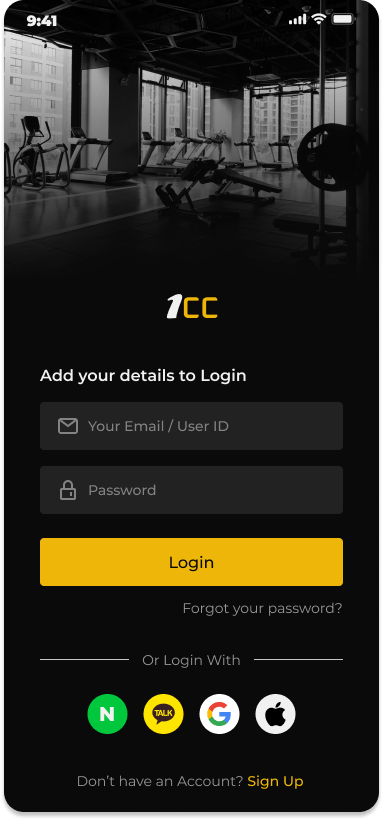 Login default